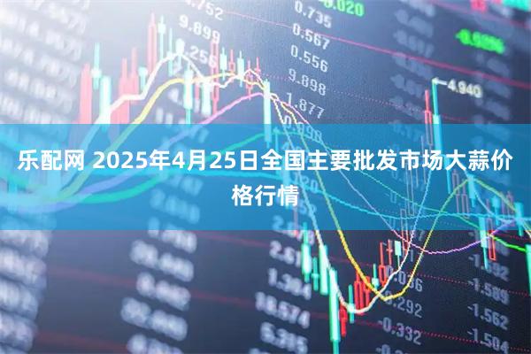 乐配网 2025年4月25日全国主要批发市场大蒜价格行情