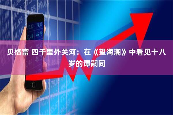 贝格富 四千里外关河：在《望海潮》中看见十八岁的谭嗣同